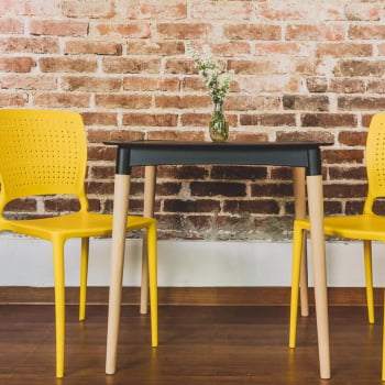 Cadeira Tramontina Safira em Polipropileno e Fibra de Vidro Amarela 92048000