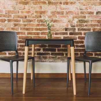 Cadeira Tramontina Safira em Polipropileno e Fibra de Vidro Grafite 92048007