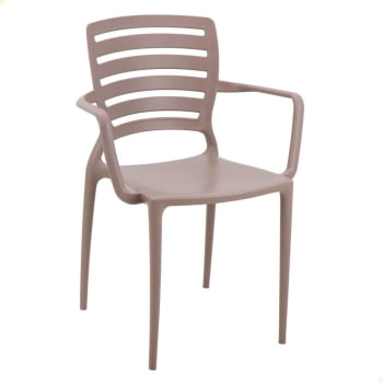 Cadeira Tramontina Summa Sofia em Polipropileno Camurça 92036210