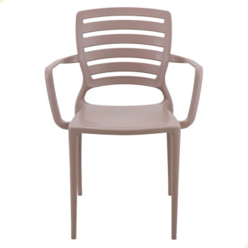 Cadeira Tramontina Summa Sofia em Polipropileno Camurça 92036210