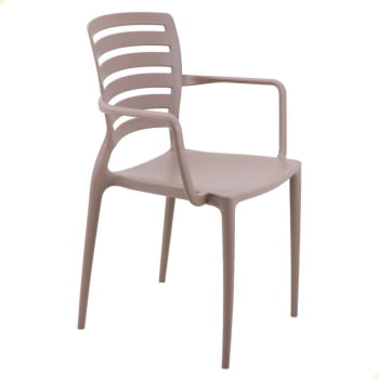 Cadeira Tramontina Summa Sofia em Polipropileno Camurça 92036210