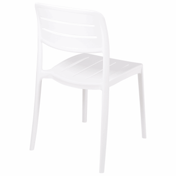 Kit 4 Cadeira Tramontina Amélia Em Polipropileno Cor Branco 92098010