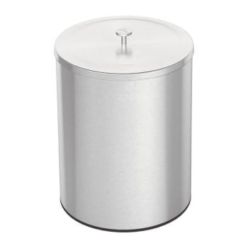 Lixeira Inox Tramontina Útil com Acabamento Polido 5 L 94540036 Lixeira Inox Tramontina Útil com Acabamento Polido 5 L 94540036