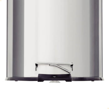 Lixeira com Pedal Tramontina Brasil em Inox Polido e Balde Interno Removível 5 L 94538105