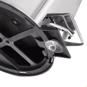 Lixeira com Pedal Tramontina Brasil em Inox Polido e Balde Interno Removível 20 L  94538120