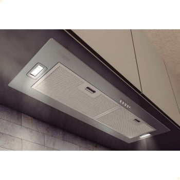 Coifa de Embutir Tramontina Incasso Retangular em Aço Inox 75 cm 127V 95800015