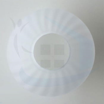 Vidro Cúpula Bola Muller Americana Canelada Fosca BC46