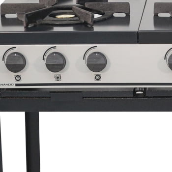 Fogão Industrial Venâncio a Gás Bravo 6 Bocas Padrão BR6B 16598