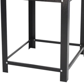 Forno Venâncio a Gás Bravo Cinza Esmaltado com Pé BRFP