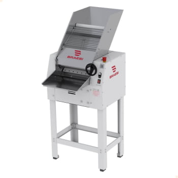 Cilindro Sovador Laminador Industrial Cbpi-40/1 G3 Com Pedestal Braesi Bivolt