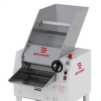 Cilindro Sovador Laminador Industrial Cbpi-40/1 G3 Com Pedestal Braesi Bivolt