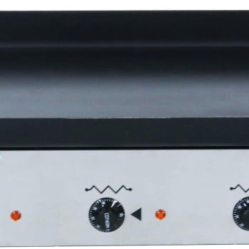 Chapa Bifeteira Venâncio Elétrica 101x50cm com espessura de 6,35mm em Aço Inox 220V CE100 14267