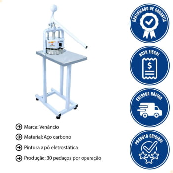 Divisora de Massa Venancio com Pes DMV30