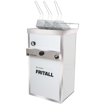 Super Fritador Venâncio a Gás Água e Óleo GLP com Gaveta 26 Litros FAOAP30