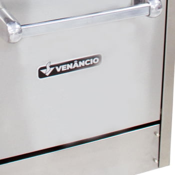 Fogão Profissional Venâncio  Don Bidone 4 Bocas com Forno Gás GLP FDB4F 14612