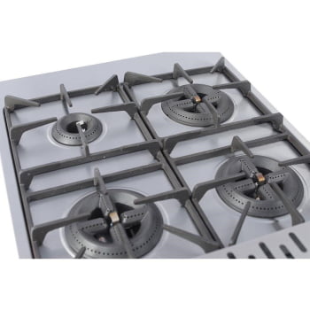 Fogão Profissional Venâncio  Don Bidone 4 Bocas com Forno Gás GLP FDB4F 14612