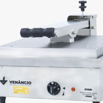 Prensa Elétrica 45 Venâncio Chapa Em Alumínio Fundido Copo E Painel Em Aço Inox 430 220V PE45A220