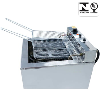 Super Fritador Venâncio Água e Óleo Gabinete Elétrico 23 Litros 127V SFAO5127