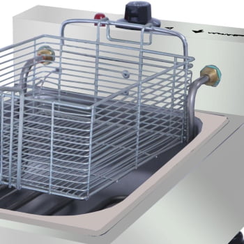 Super Fritador Venâncio Óleo Elétrico 1 Cuba 5 Litros 127V SFE112127