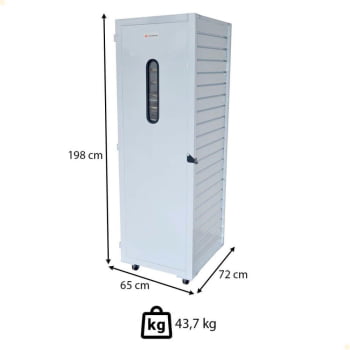 Armário de Crescimento Venâncio com 20 esteiras AC20E 