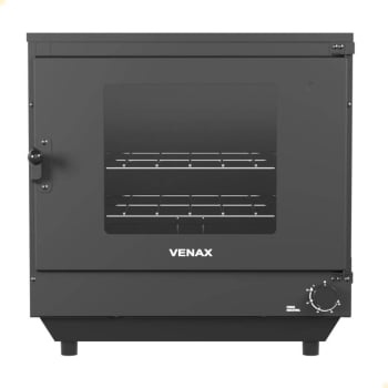 Forno a Gás Industrial Venax Fi 77L Bancada Preto Fosco Gás GLP 21384
