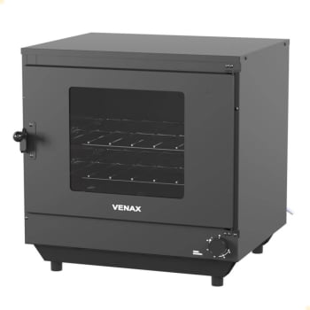 Forno a Gás Industrial Venax Fi 77L Bancada Preto Fosco Gás GLP 21384