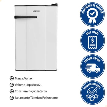 Frigobar Venax NGV 10 Branco 220V 7169