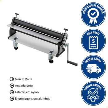 Cilindro Manual Mega Doro 45 cm Antiaderente Malta - 3101945