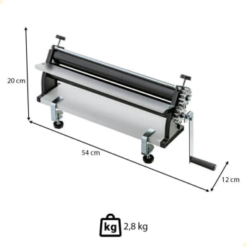 Cilindro Manual Mega Doro 45 cm Antiaderente Malta - 3101945