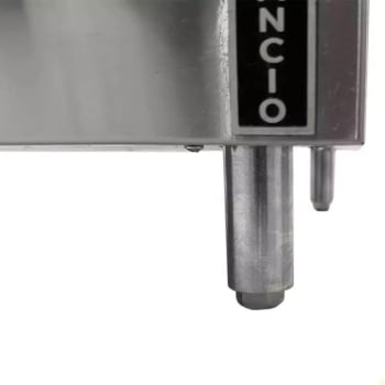 Chapa a Gás Industrial de Mesa Venâncio Inox Manual 60cm Prime 8mm Profissional PCM060G-MEA 21437