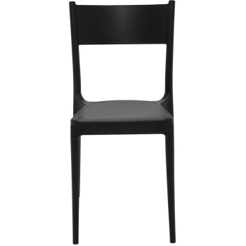 Conjunto 4 Cadeiras Diana Tramontina Preta em Polipropileno 92030409