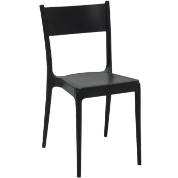 Conjunto 4 Cadeiras Diana Tramontina Preta em Polipropileno 92030409