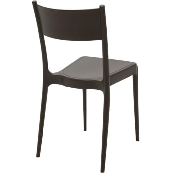 Cadeira Tramontina Diana Marrom ECO em Polipropileno Reciclado 92030419