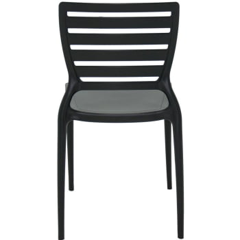 Kit 4 Cadeiras Tramontina Sofia em Polipropileno e Fibra de Vidro Preto 92237009