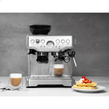 Cafeteira Elétrica Tramontina by Breville Express Pro em Aço Inox com Moedor 2 Litros 127V 69066011