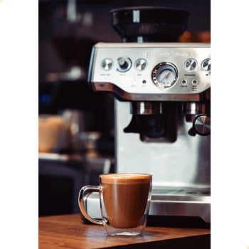 Cafeteira Elétrica Tramontina by Breville Express Pro em Aço Inox com Moedor 2 L 220V 69066012