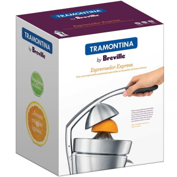 Espremedor Tramontina by Breville Express em Alumínio Fundido Fosco 127V 69000011