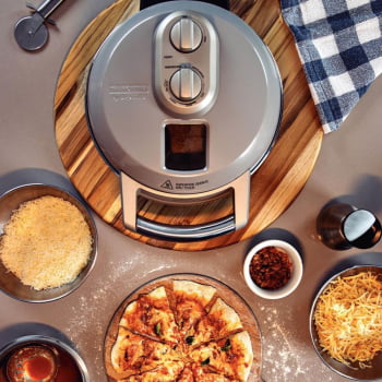 Forno Elétrico Tramontina by Breville para Pizza Aço Carbono com Base em Cerâmica 30cm 127V 69141011