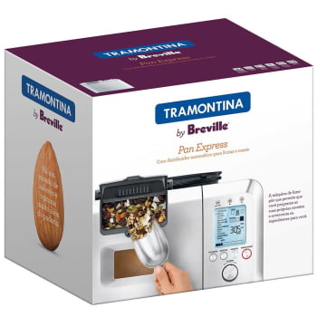Panificadora Tramontina by Breville Pan Express em Aço Inox com Timer 220 V 69030012