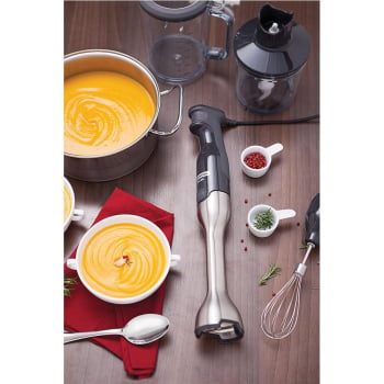 Soft Mixer Tramontina by Breville em Aço Inox com Copo 15 Velocidades 127 V 69025011
