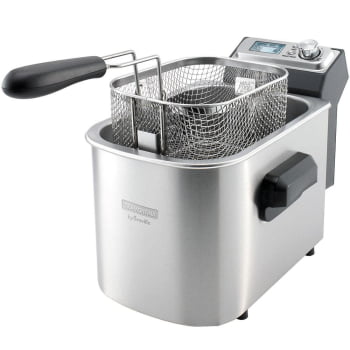 Fritadeira Elétrica Tramontina by Breville Smart em Aço Inox 7 Funções 4 L 127V 69160011