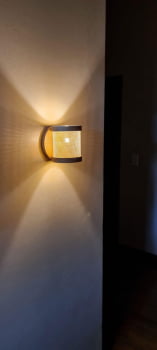Arandela Muller Straw Mini Natural G9 Led 2510NA