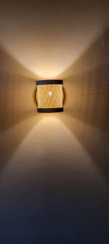 Arandela Muller Straw Mini Natural G9 Led 2510NA
