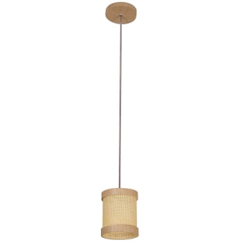 Pendente Muller Straw Mini Natural G9 Led 1 Lâmpada 2501NA