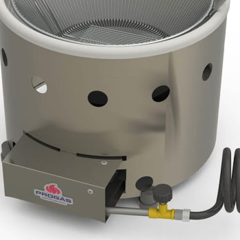 Tacho Fritador Redondo Progás a Gás Alta Pressão com Capacidade de 3 Litros PR-310G G2 P38226