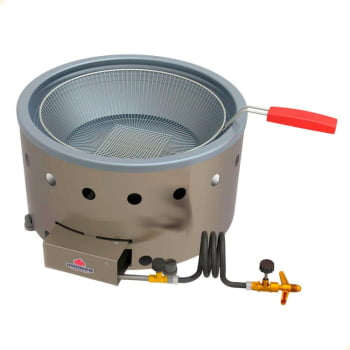 Tacho Fritador A Gás Estrutura Em Aço Inox 7L Pr-70 G G2