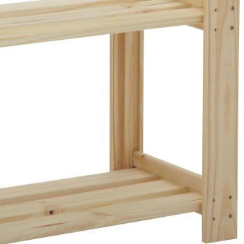 Estante Tramontina Modulare em Madeira Pinus 3  Prateleiras 91621003