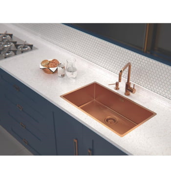 Dosador de Sabão Tramontina em Aço inox Rose Gold 500 ML94517404