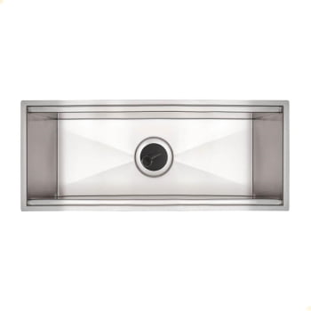 Canal Organizador para Sobrepor Tramontina Aço Inox com Acabamento Scotch Brite 45x18 cm 94534000
