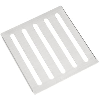 Escorredor Tramontina para Canal Organizador Aço Inox Scotch Brite para Sobrepor 15x15 cm 94534012 Escorredor Tramontina para Canal Organizador Aço Inox Scotch Brite para Sobrepor 15x15 cm 94534012